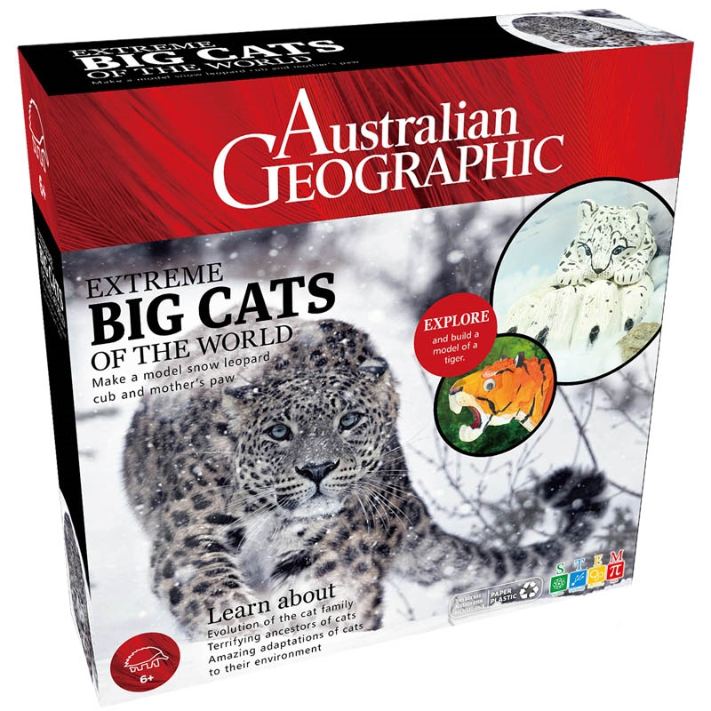 V210-2675518-76815-00 Australian Geographic Extreme Big Cats Of The World - Image 1