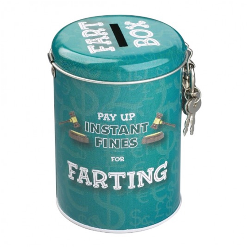 V210-2680334-77166-00 Farting Instant Fines Money Tin - Image 1