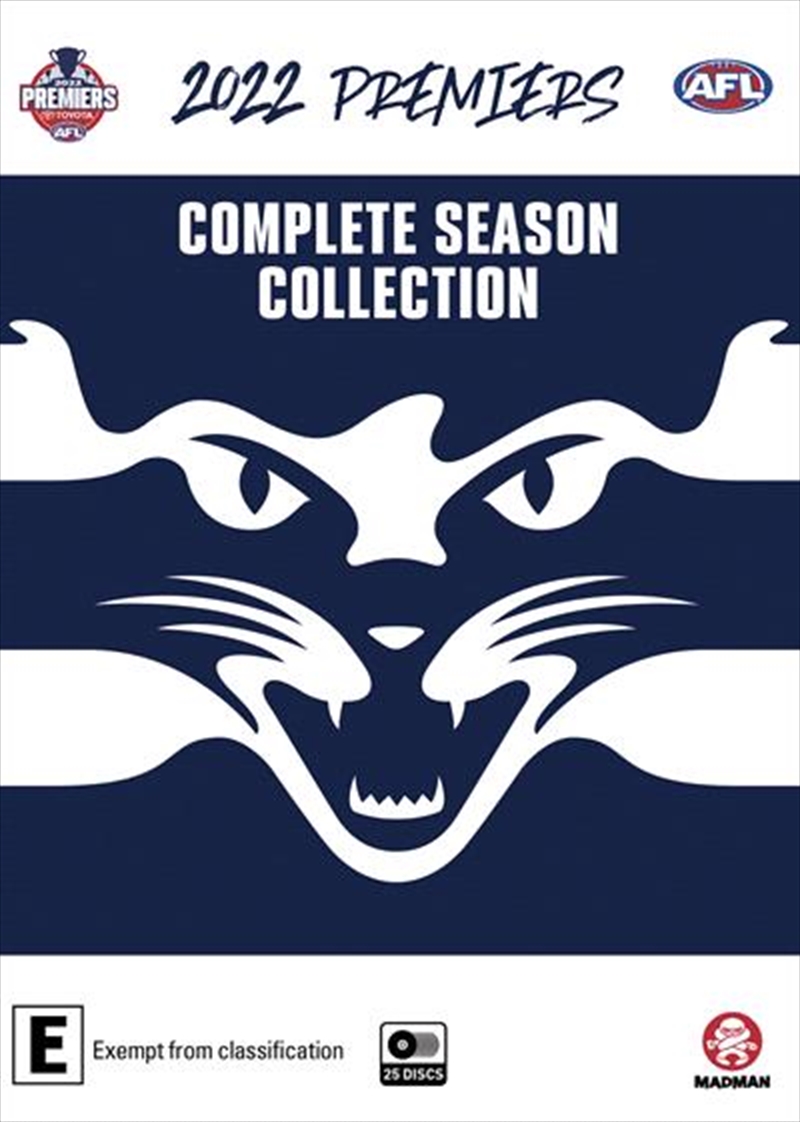 V210-2723800-80010-00 AFL - 2022 Premiers Geelong Cats | Complete Season DVD - Image 1
