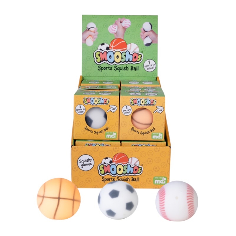 V210-2732773-77027-00 Smooshos Squishy Sports Ball (SENT AT RANDOM) - Image 1