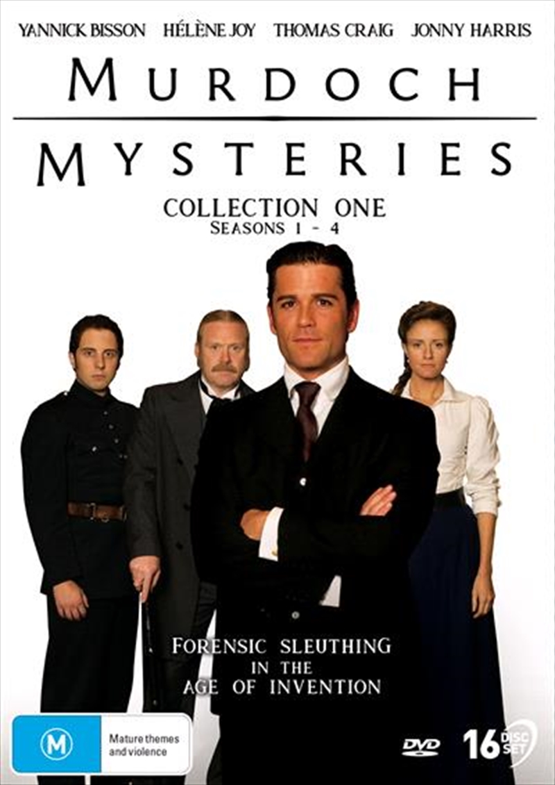 V210-2742416-80035-00 Murdoch Mysteries - Series 1-4 - Collection 1 DVD - Image 1