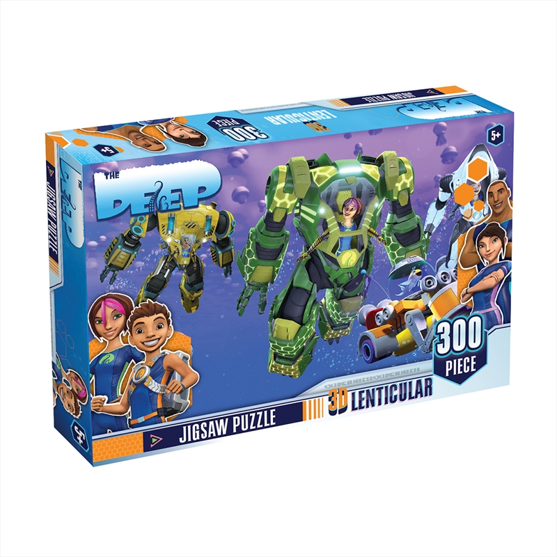 V210-2745873-76576-00 Jelly Fish The Deep Puzzle 300 Piece - Image 1