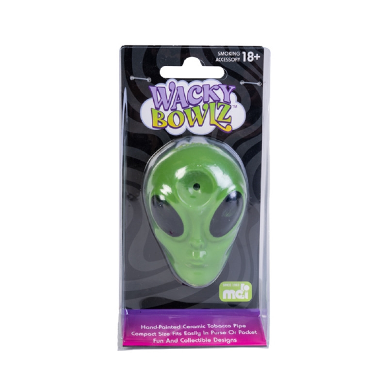 V210-2753669-77028-00 Wacky Bowlz Alien Mini Pipe - Image 1