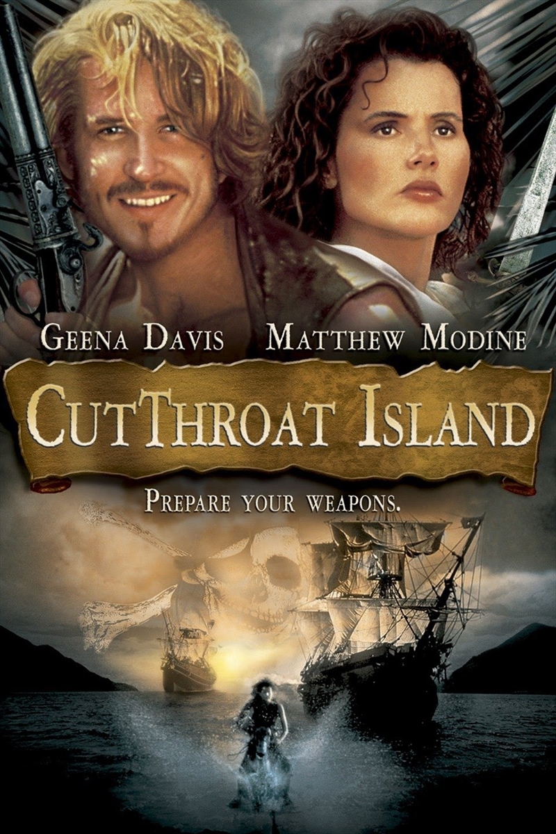 V210-2758864-75283-00 Cutthroat Island DVD - Image 1
