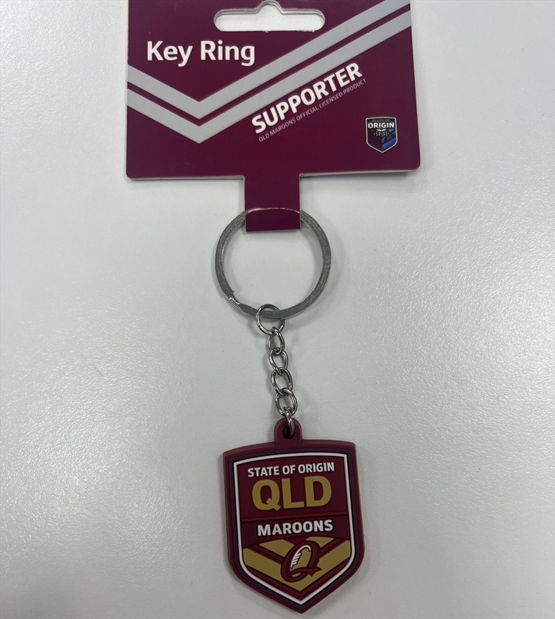 V210-2764487-77164-00 QLD Rubber Keyring - Image 1