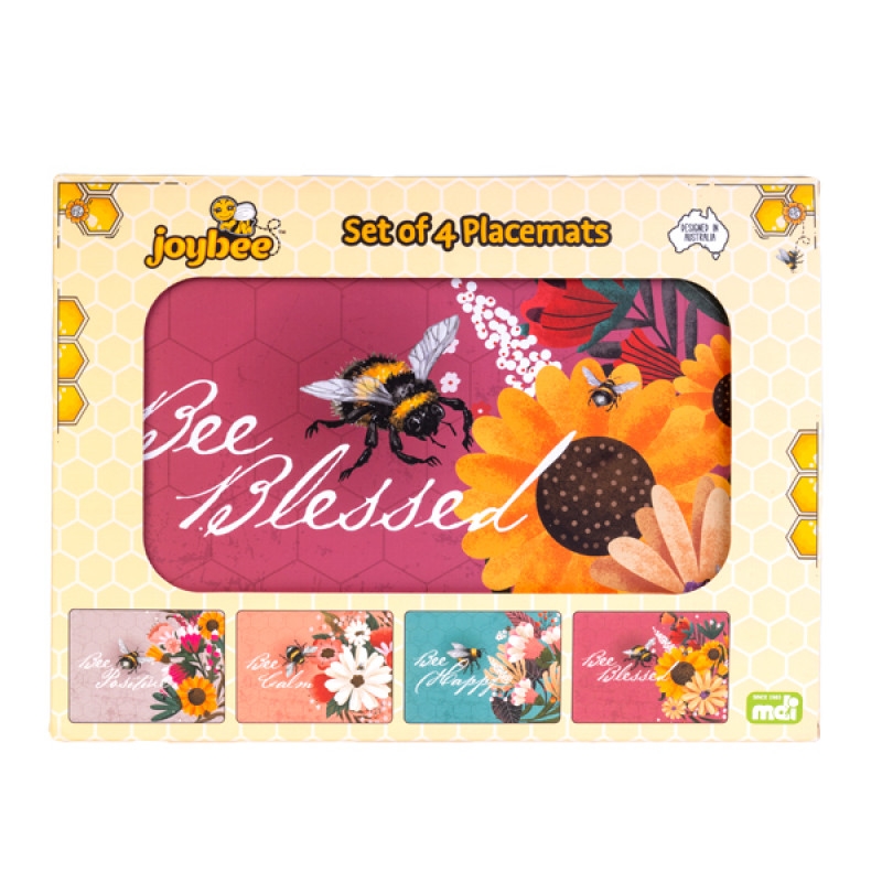 V210-2772625-90689-00 Bee Placemats Set - Image 1