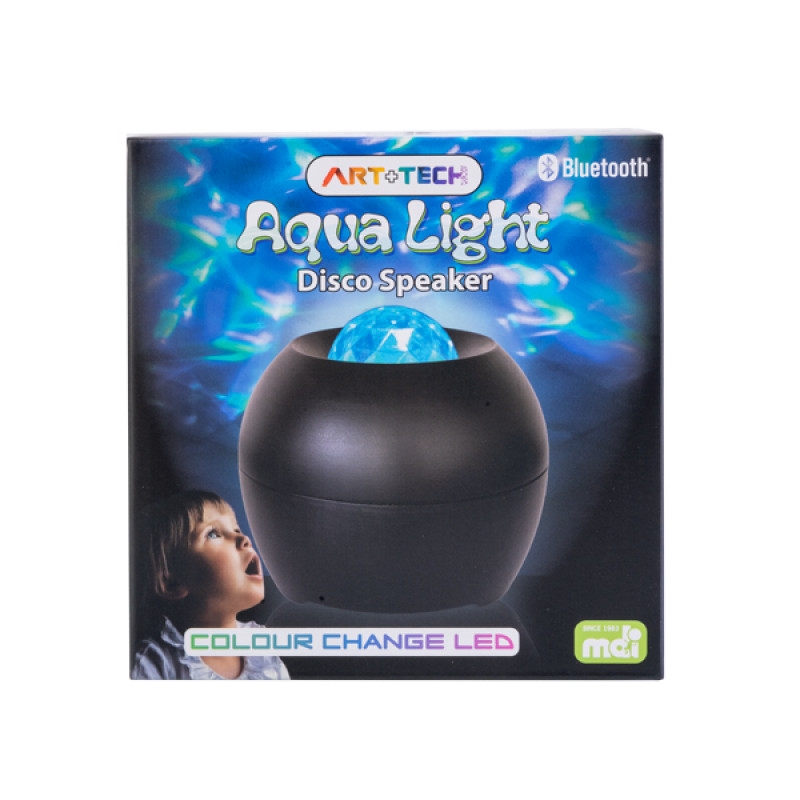 V210-2832941-89309-00 Aqua Light Disco Speaker - Image 1