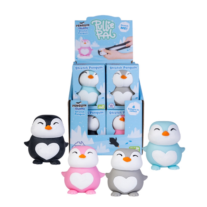 V210-2838607-92290-00 Pullie Pal Stretch Penguin (SENT AT RANDOM) - Image 1