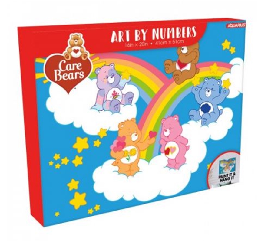 V210-2853844-202503071806-00 Care Bears Clouds Art By Number - Image 1