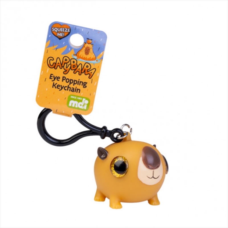 V210-2930192-202503072011-00 Eye Popping Keyring Capybara - Image 1