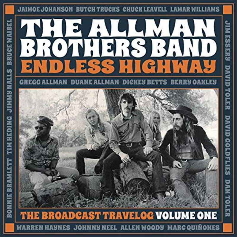 V210-3130793-202507030605-00 Endless Highway: The Broadcast - Allman Brothers Band, The Cd Album - Image 1