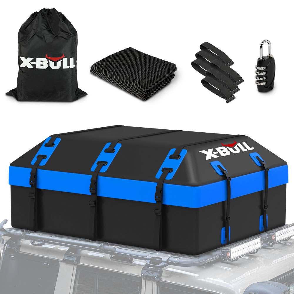 V211-AUEB-CRB002V-155368-00 X-BULL Waterproof Car Roof Cargo Bag 595L Top Rack Carrier Luggage Storage Cube - Image 1
