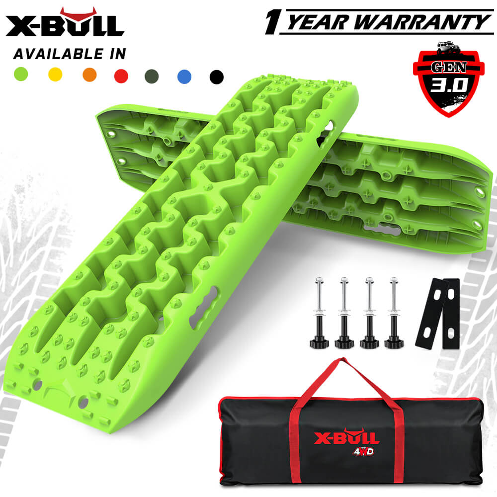 V211-AUEB-XB004-35604-00 X-BULL Recovery tracks Sand tracks KIT Carry bag mounting pin Sand/Snow/Mud 10T 4WD-GREEN Gen3.0 - Image 1