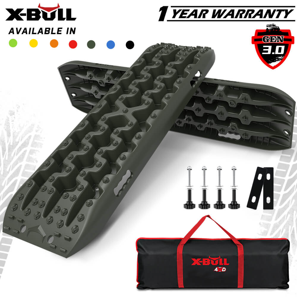 V211-AUEB-XB007-35602-00 X-BULL Recovery tracks Sand tracks KIT Carry bag mounting pin Sand/Snow/Mud 10T 4WD-OLIVE Gen3.0 - Image 1