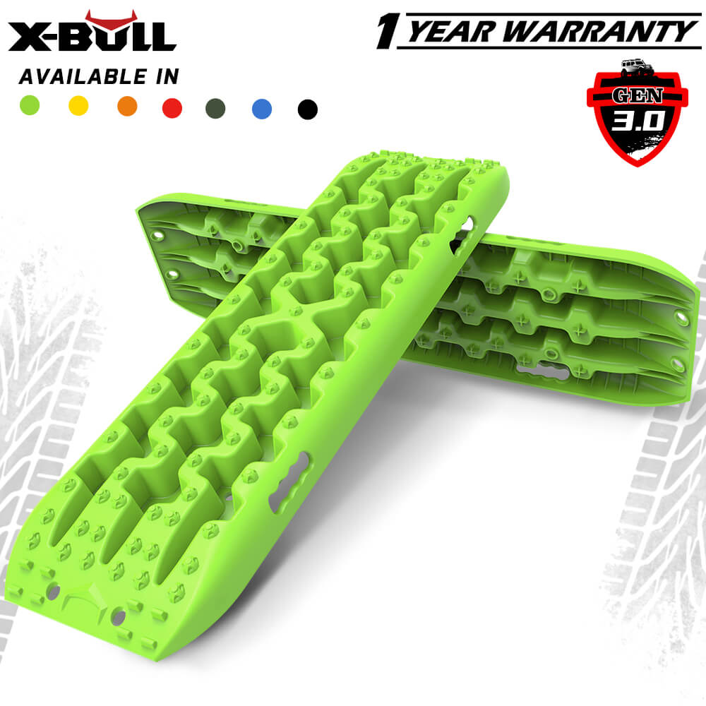 V211-AUEB-XBRT017-N-35613-00 X-BULL Recovery tracks Sand tracks 2pcs Sand / Snow / Mud 10T 4WD Gen 3.0 - Green - Image 1