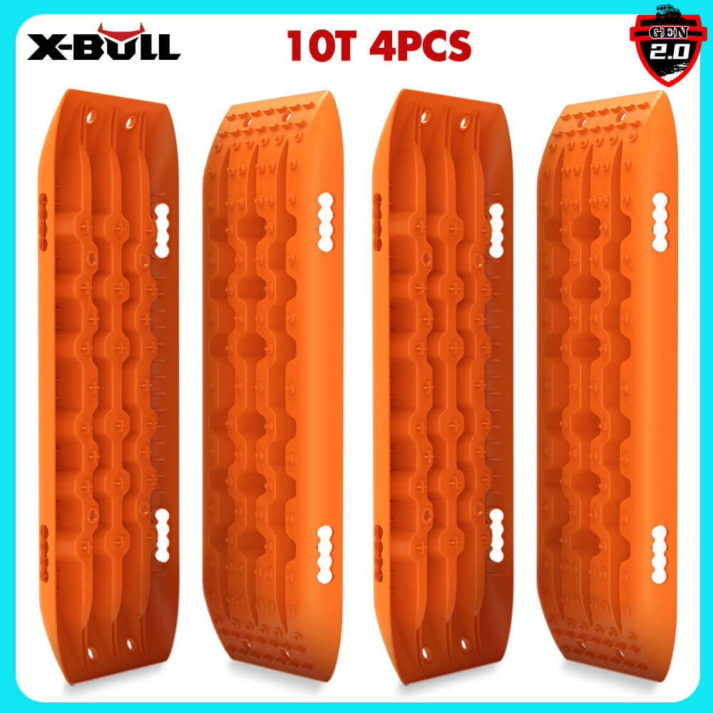 V211-AUEB-XBST004-2-35590-00 X-BULL Recovery Tracks Sand Track Mud Snow 10T 2 Pairs 4PC 4WD 4X4 Gen 2.0 - Image 1