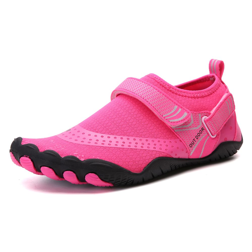 V213-01WS-A-G-PNK38_yIGvaXf_1 Women Water Shoes Barefoot Quick Dry Aqua Sports Shoes - Pink Size EU38 = US5 - Image 1