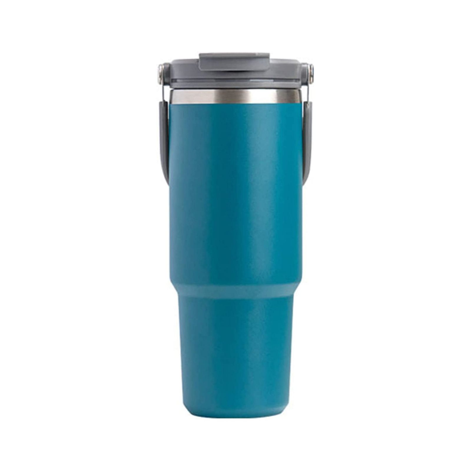V213-TYESOMUG-900MLBLU-79986-00 900ML Blue Stainless Steel Travel Mug with Leak-proof 2-in-1 Straw and Sip Lid, Vacuum Insulated Coffee Mug for Car, Office, Perfect Gifts, Keeps Liquids Hot or Cold - Image 1