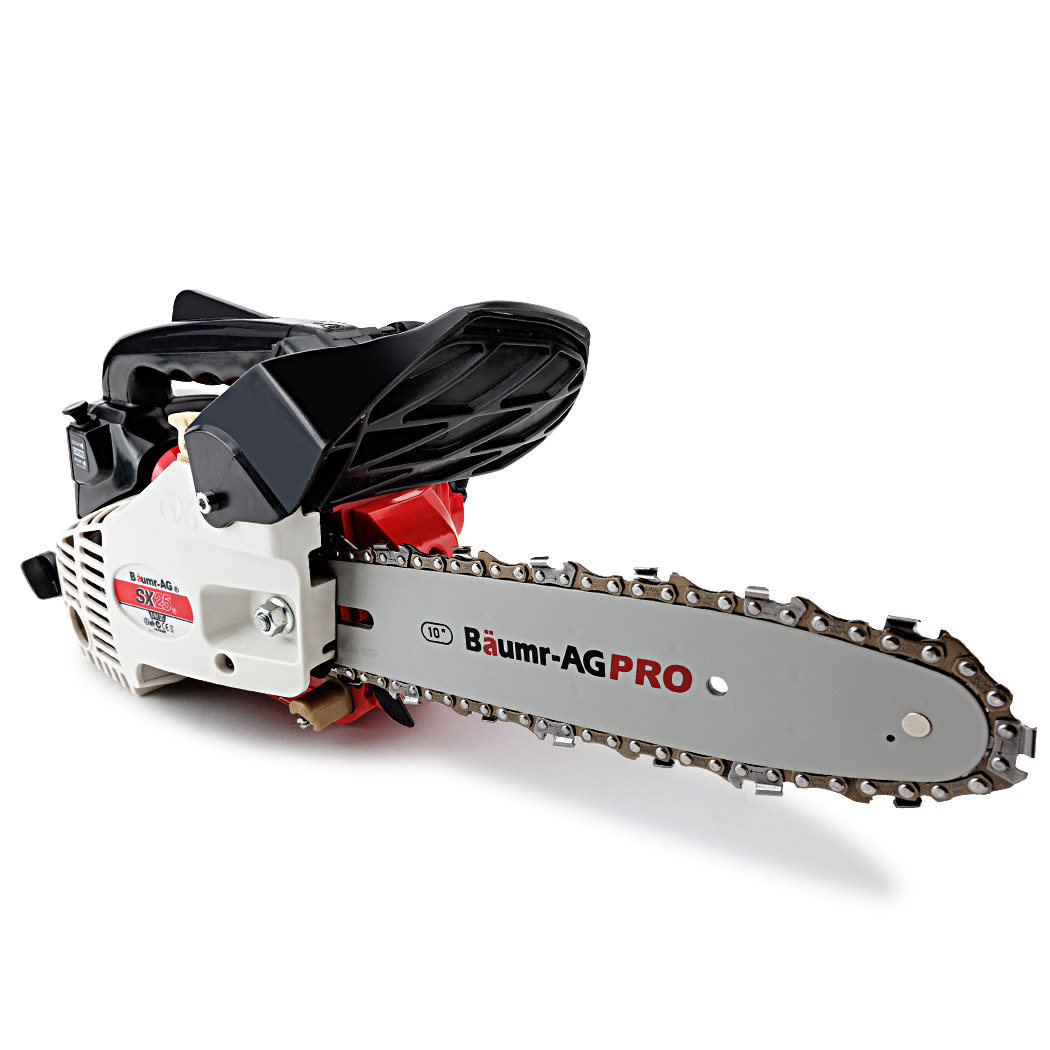 V219-CHNSAWBMRA2X5-CHNSAWBMRA2X5-00 Baumr-AG 25CC Petrol Chainsaw Arborist 10 Bar Tree Pruning Garden Chain Saw - Image 1