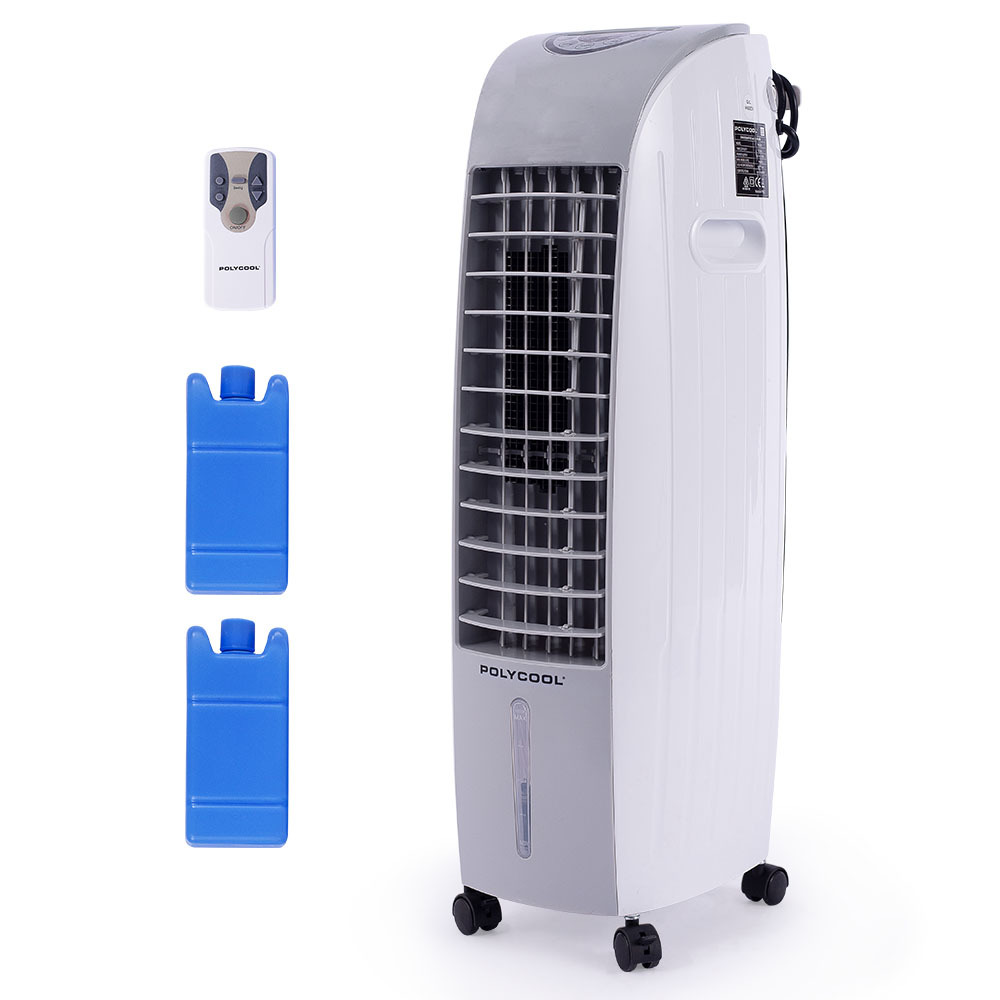 V219-COLECLPYD2GA-73842-00 POLYCOOL 6L Portable Evaporative Air Cooler 24 Hour Timer 4 in 1 Cooling Fan - Image 1