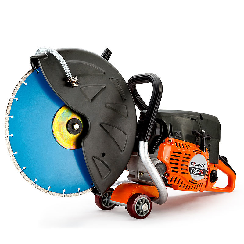 V219-CONSAWBMRA08X-CONSAWBMRA08X-00 Baumr-AG 75cc Concrete Cut Off Demolition Saw Wet Demo Road Cutter Brick - Image 1