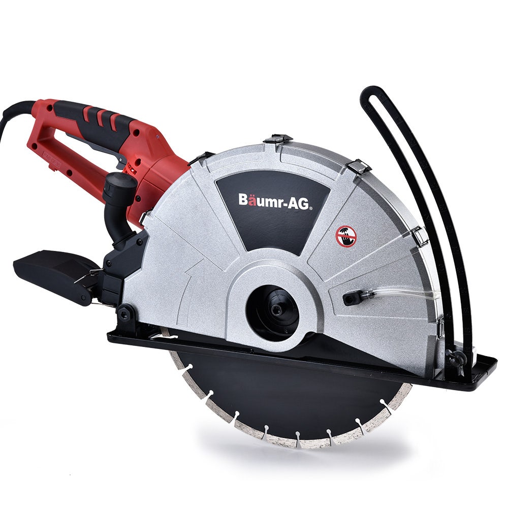V219-CONSAWBMRAE75-202504221052-00 BAUMR-AG 2400W Electric Concrete Saw 355mm Demolition Cutter Wet Dry Demo Tool Circular Cutting - Image 1