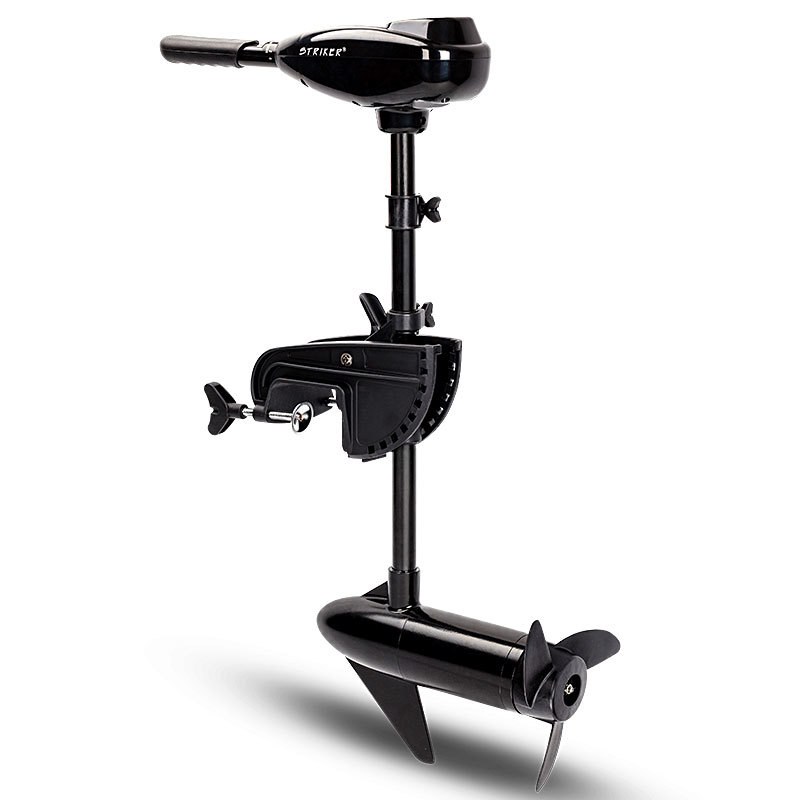 V219-FSHTRLSTRA1K0-FSHTRLSTRA1K0-00 Striker 90LBS Electric Trolling Motor Inflatable Boat Outboard Fishing Marine - Image 1