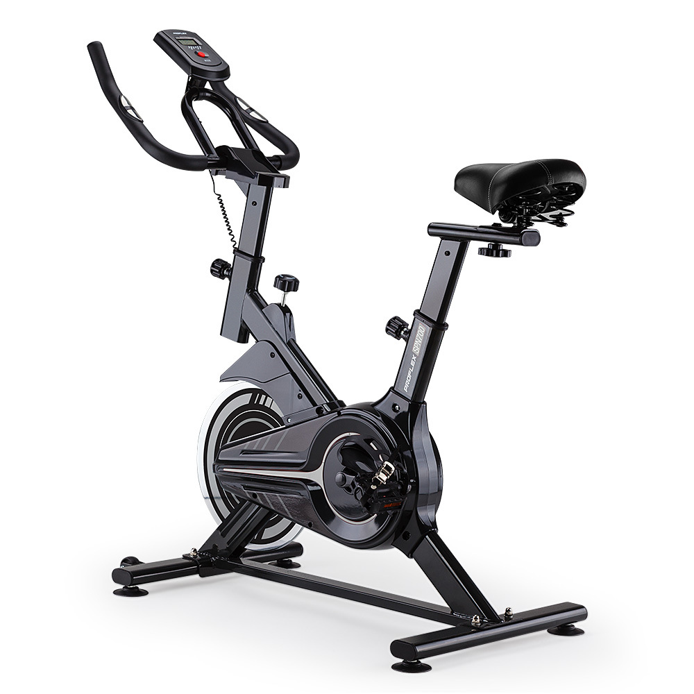 V219-FTNSPBPRFA70G-FTNSPBPRFA70G-00 PROFLEX Spin Bike Flywheel Commercial Gym Exercise Home Fitness Grey - Image 1
