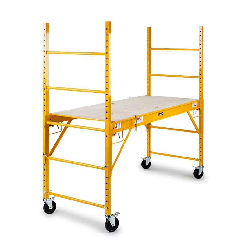 V219-LDRSCFBMRAA18-LDRSCFBMRAA18-00 Baumr-AG 450kg Mobile Scaffold High Work Platform Scaffolding Portable - Image 1