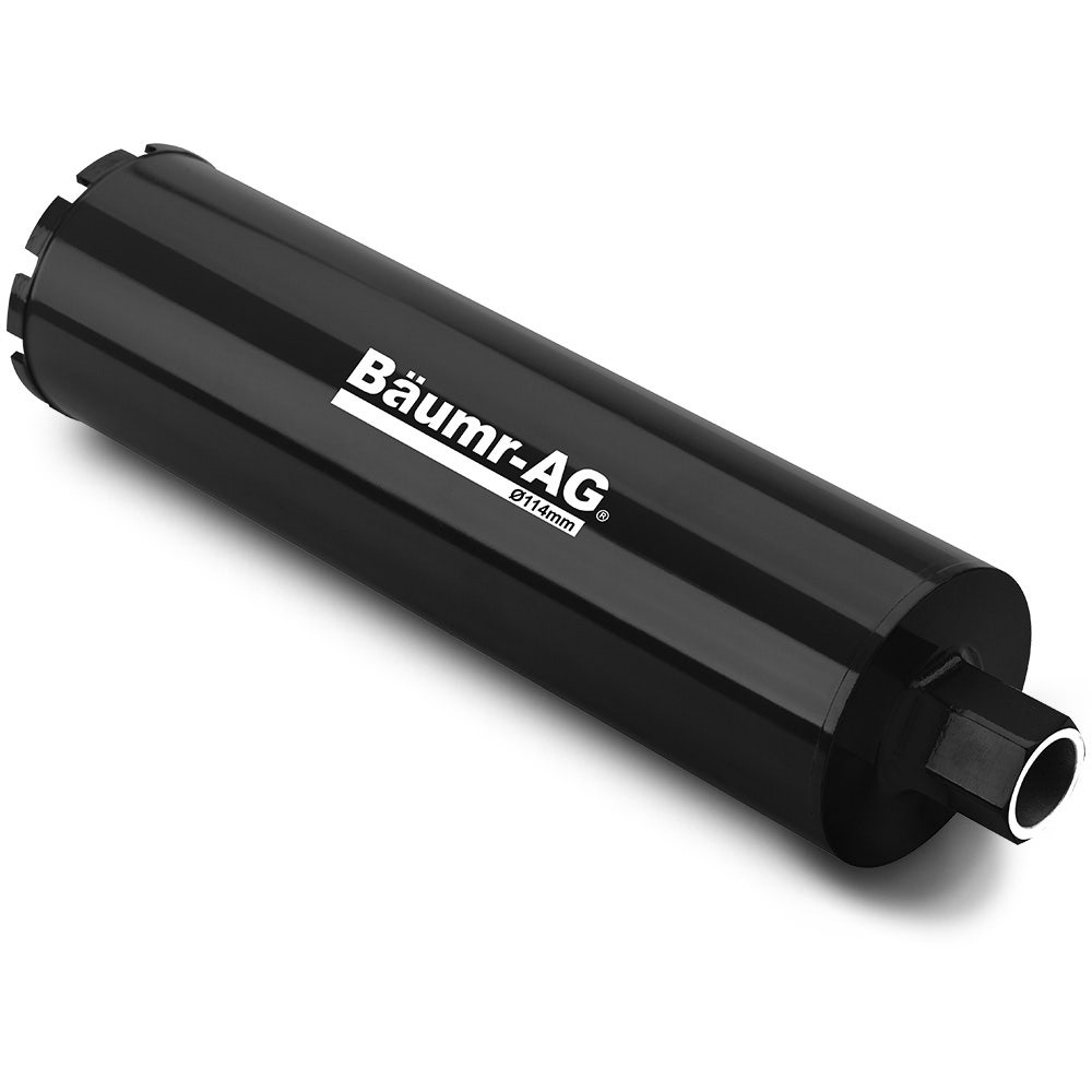 V219-TOLBITBMRA114-44922-00 Baumr-AG Diamond Core Drill Bit 114mm Concrete Wet Dry Tile Stone Brick Marble 1-1/4 UNC - Image 1