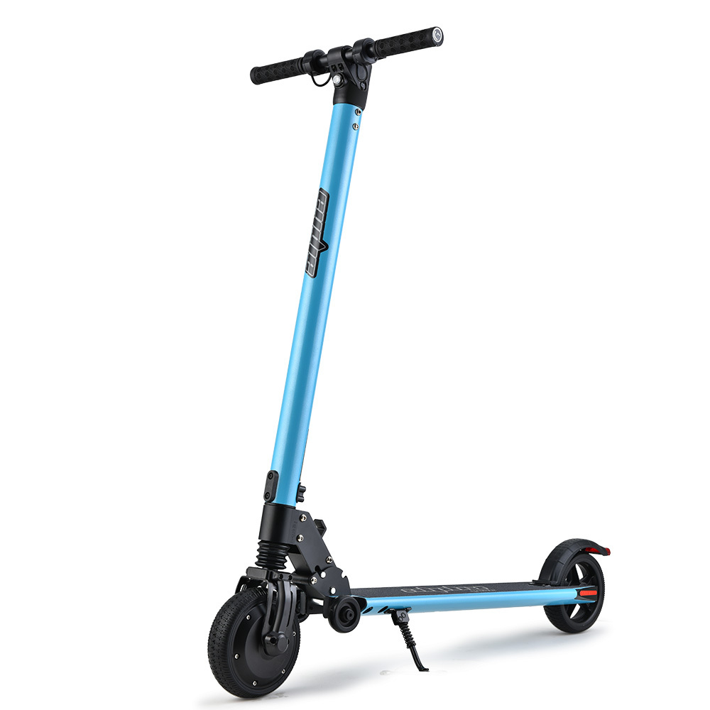 V219-TRNESCALA3BA-74413-00 ALPHA Peak Electric Scooter 300W Power Up to 25km/h Adult Teens E-Scooter Easy Fold, Blue - Image 1