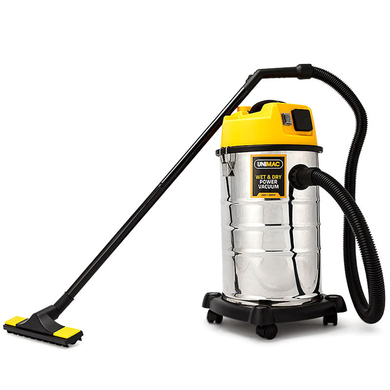 V219-VACWDB30LUMCADJE-VACWDB30LUMCADJE-00 UNIMAC 30L Wet and Dry Vacuum Cleaner Blower Bagless 2000W Drywall Vac - Image 1