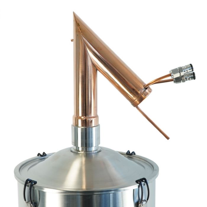 V225-11787-89288-00 Keg King - Pot Still - All Copper - New Design - Image 1