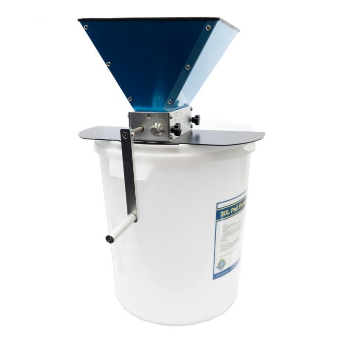 V225-5443-2_roller_mill_1-00 Malt King - Grain Mill (2 Roller) With Steel Mounting Board - Image 1