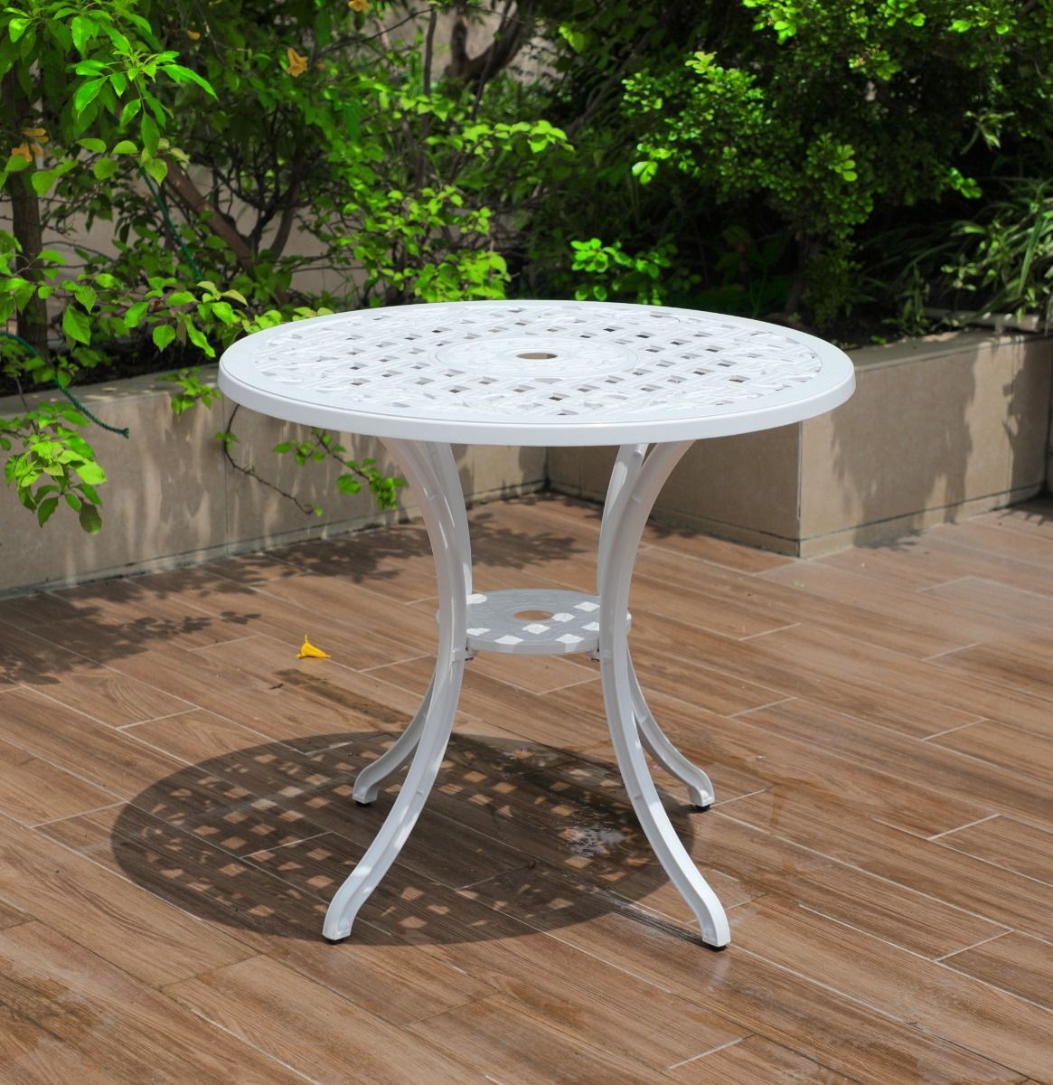V231-CAT-080WHITE-202506031255-00 Remy Aluminium Table White - Image 1