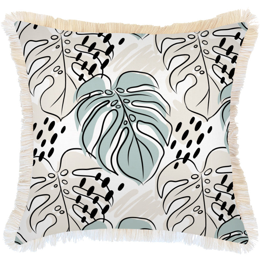 V236-EP13229603CF_EP13229603CF_Indoor-Outdoor-Cushion-Cover-Rainforest-Seafoam_386a741d-c5b4-42ed-8eda-647b06086ff3 Cushion Cover-Coastal Fringe-Rainforest Seafoam-60cm x 60cm - Image 1
