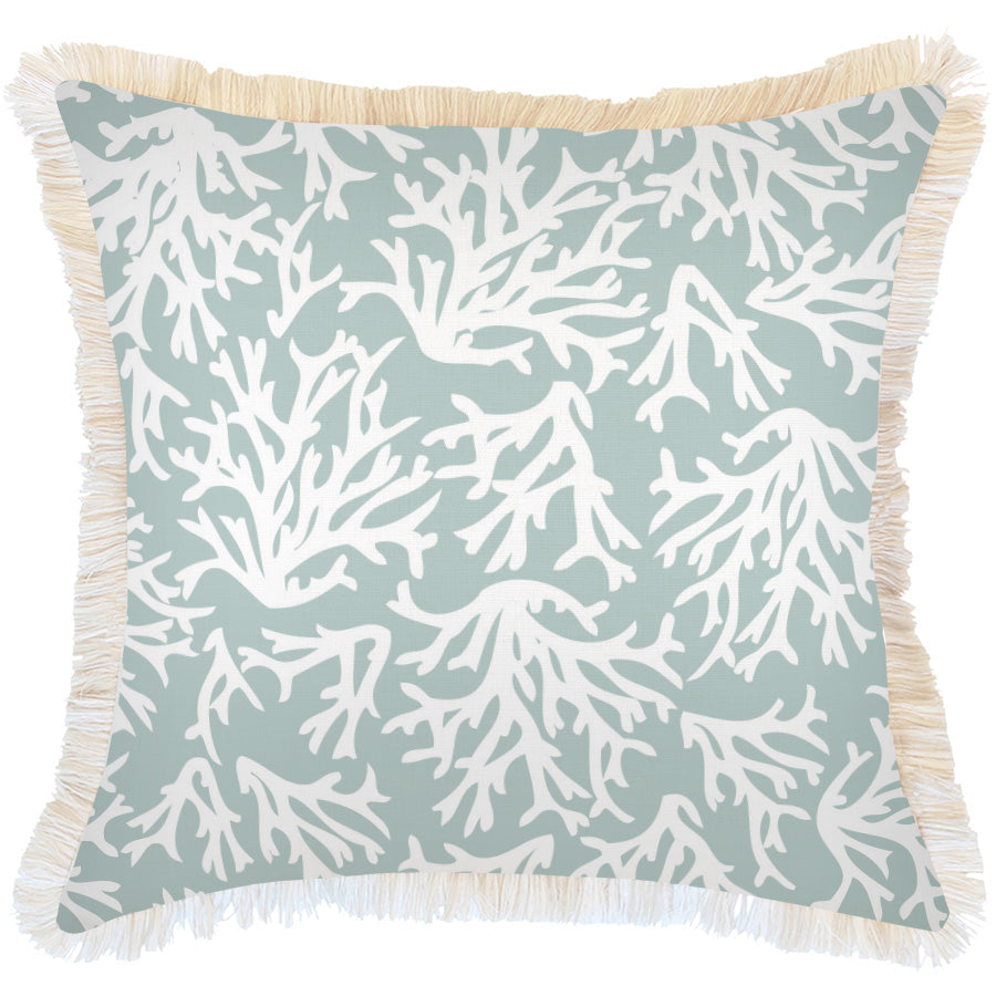 V236-EP13229803CF_EP13229803CF_Indoor-Outdoor-Cushion-Cover-Coastal-Fringe-Coastal-Coral-Seafoam_e4773958-2992-4923-a732-2745d8db49db Cushion Cover-Coastal Fringe-Coastal Coral Seafoam-60cm x 60cm - Image 1
