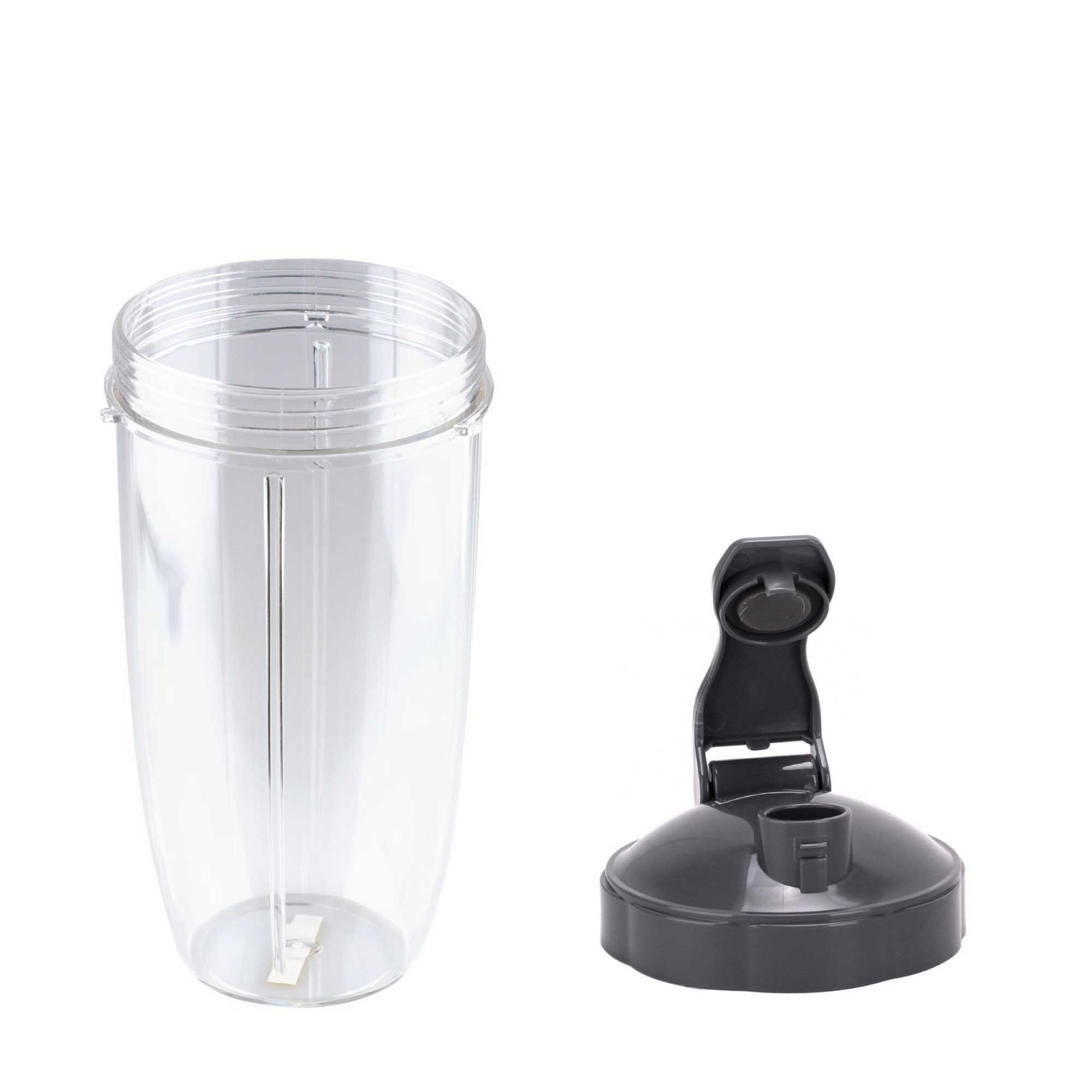 V238-SUPDZ-16803310662-202505271525-00 For Nutribullet Tall Large Big Cup 24Oz + Fliptop Lid - For Nutri 600 and 900 - Image 1