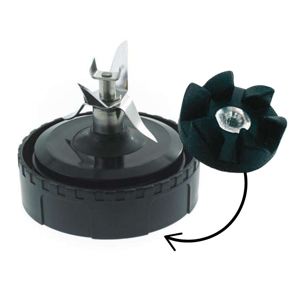 V238-SUPDZ-24317182342-202507252155-00 For Nutri Ninja Extractor Blade - 6 Fin Connection Replacement Blender Parts - Image 1