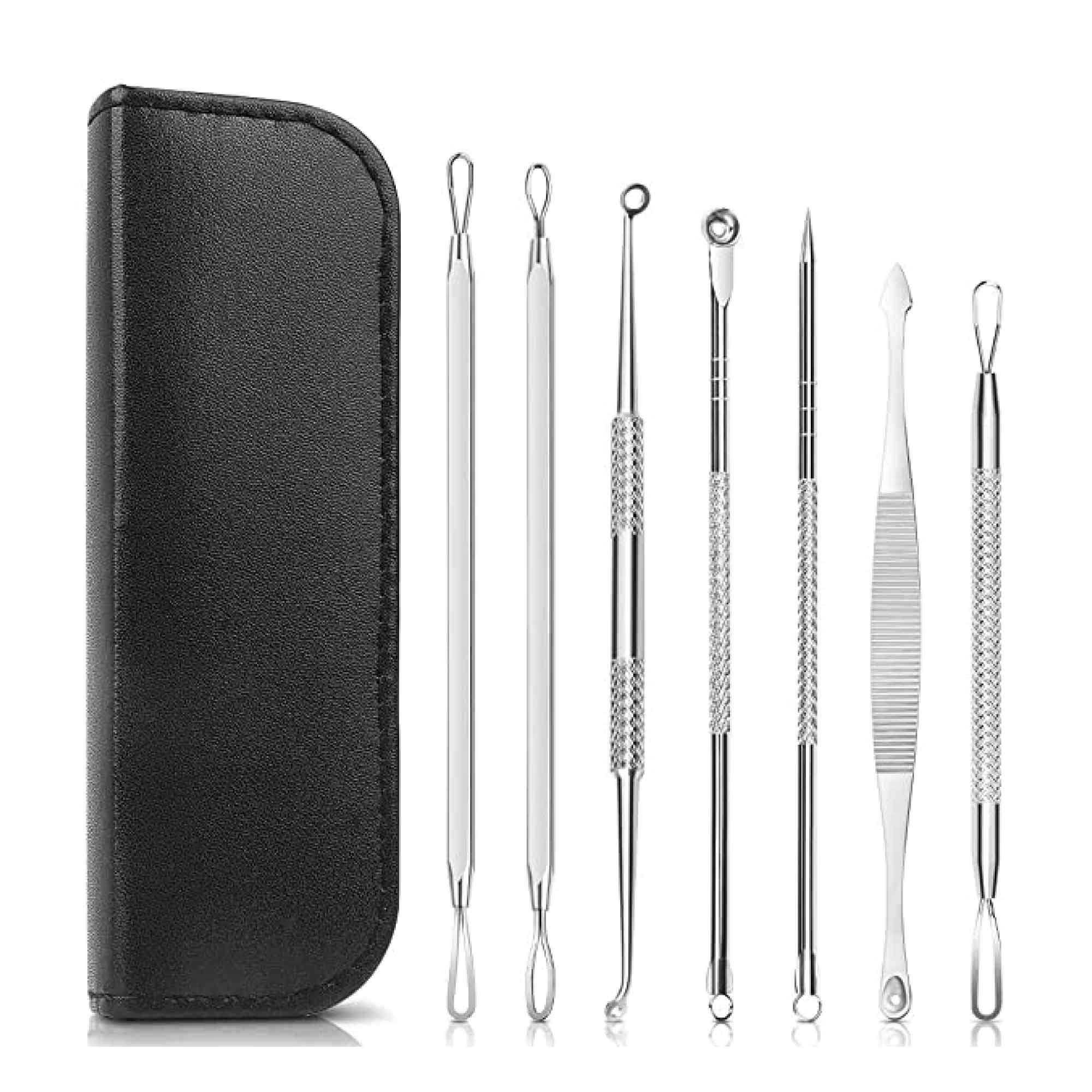 V238-SUPDZ-30782868230-202507252206-00 Blackhead Remover 7 Piece Tool Kit For Pimple Extraction Blemish Suction Removal - Image 1