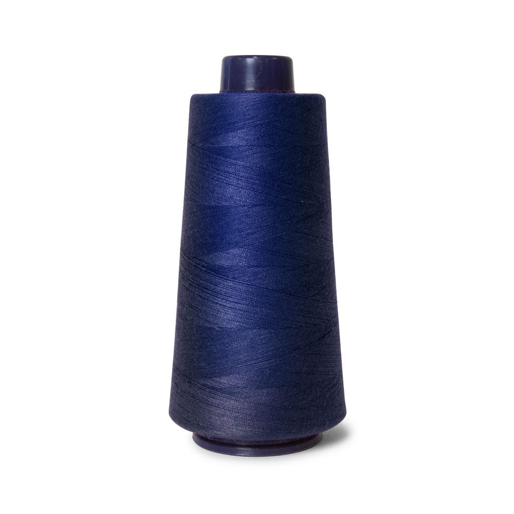 V238-SUPDZ-32021238087760-202507251920-00 1x Navy Sewing Overlocker Thread - 2000m Hemline Polyester Overlocking Spools - Image 1
