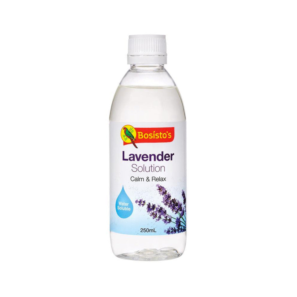 V238-SUPDZ-32291076079696-218411-00 250ml Lavender Solution Essential Oil Blend Calm Relax Bosisto's Water Soluble - Image 1