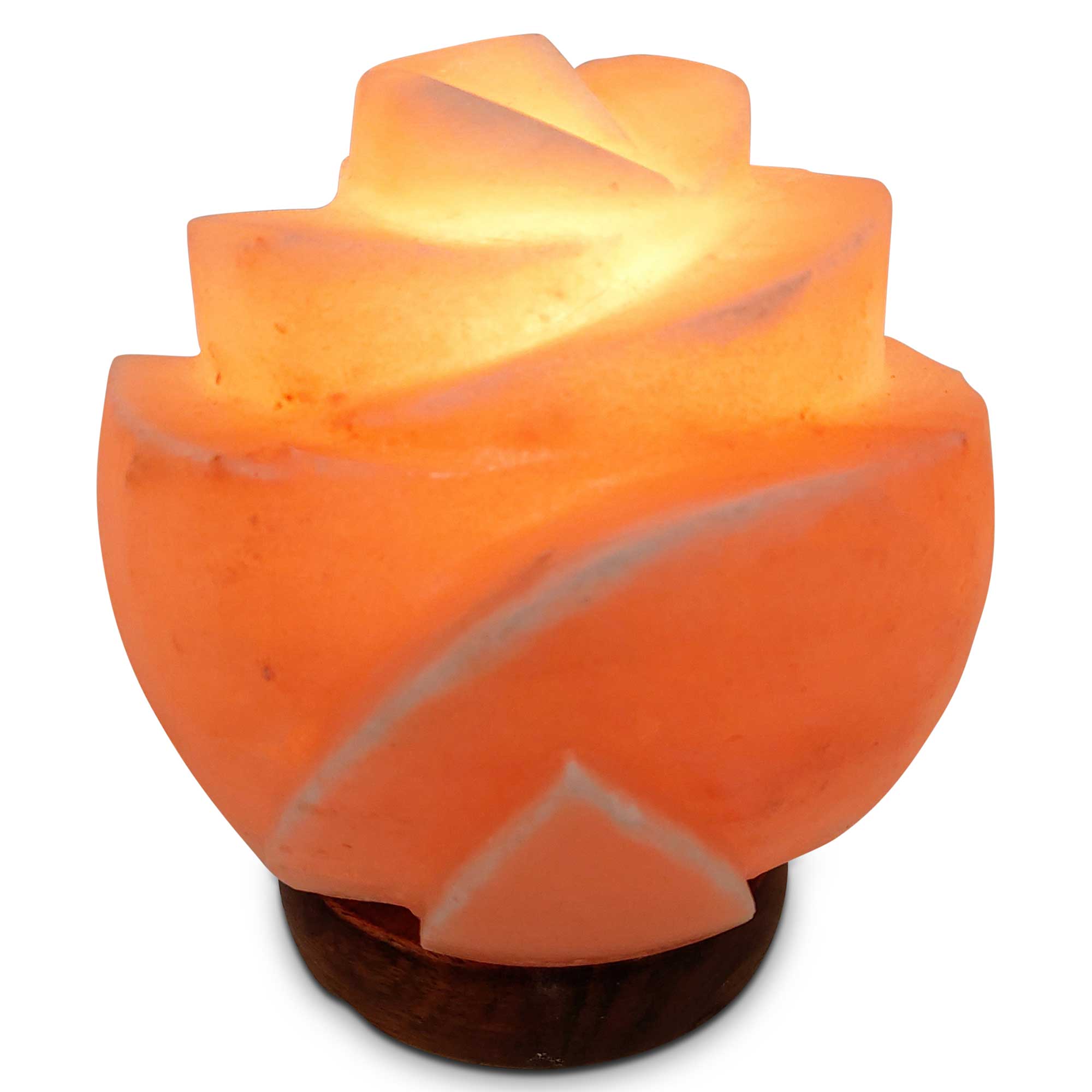V238-SUPDZ-32769927577680-202507252040-00 12V 12W Rose Himalayan Pink Salt Lamp Carved Flower Rock Crystal Light Bulb On/Off - Image 1