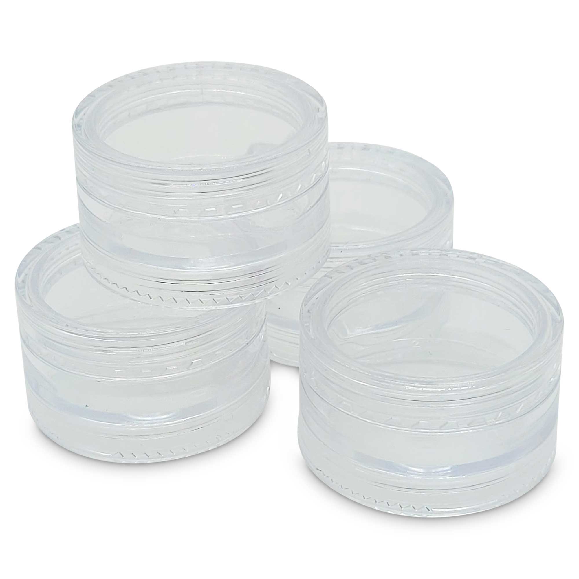 V238-SUPDZ-32865200504912-202505221815-00 10x 3ml Lip Balm Containers Jars + Lids - Small Cosmetic Cream Sample Pot - Image 1