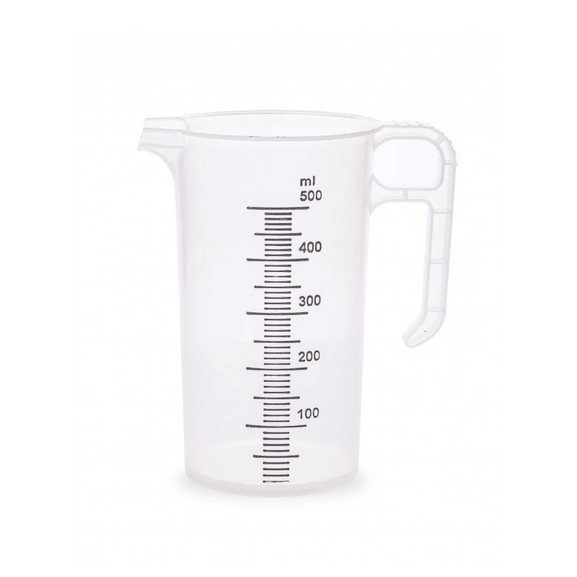 V238-SUPDZ-33050457145424-202507252125-00 500ml Measuring Jug Heavy Duty Clear Plastic Propylene BPA 5 Food Grade Pro-Jug - Image 1