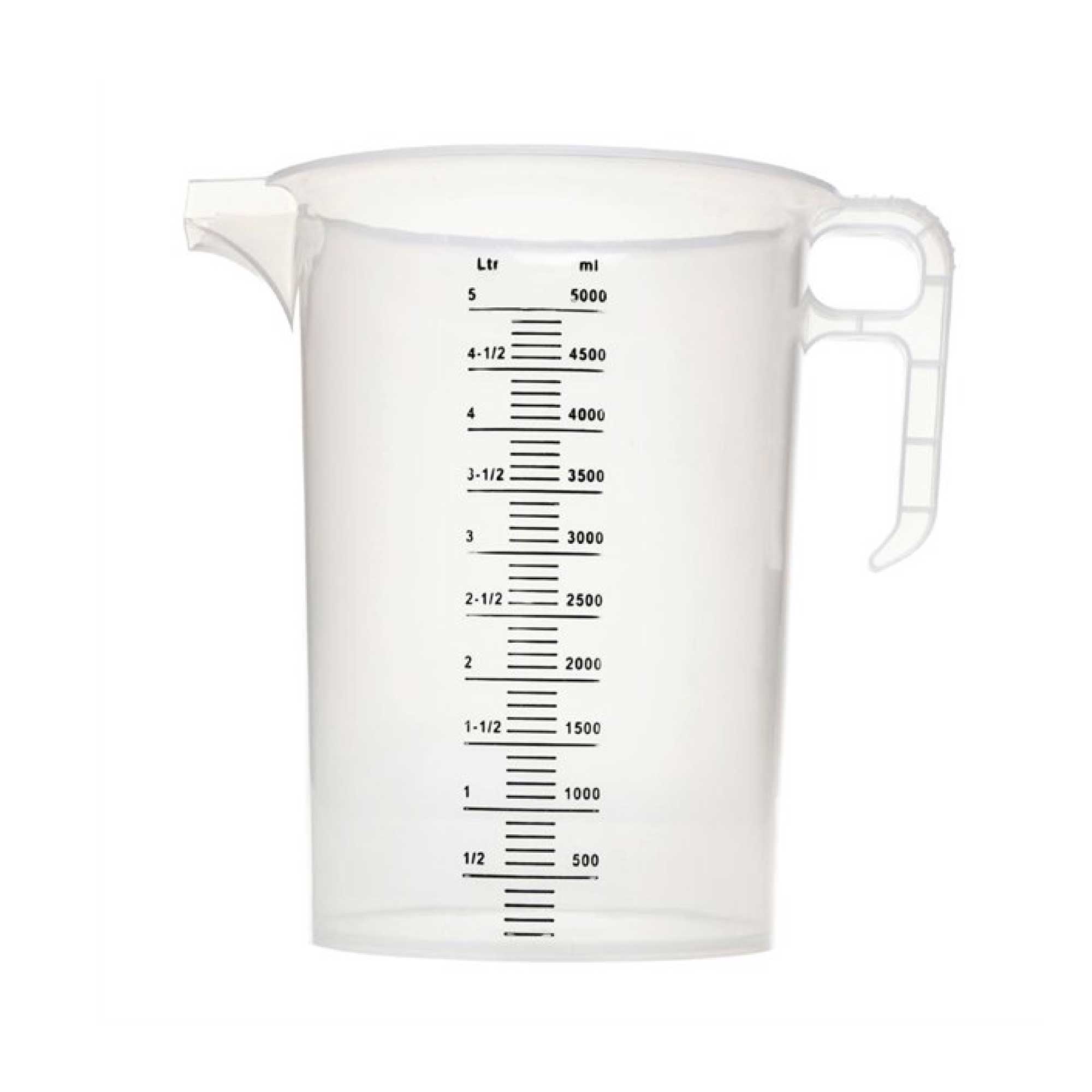 V238-SUPDZ-33050509148240-202507252130-00 5L Measuring Jug Heavy Duty Clear Plastic Propylene Food Grade BPA 5 Pro-Jug - Image 1