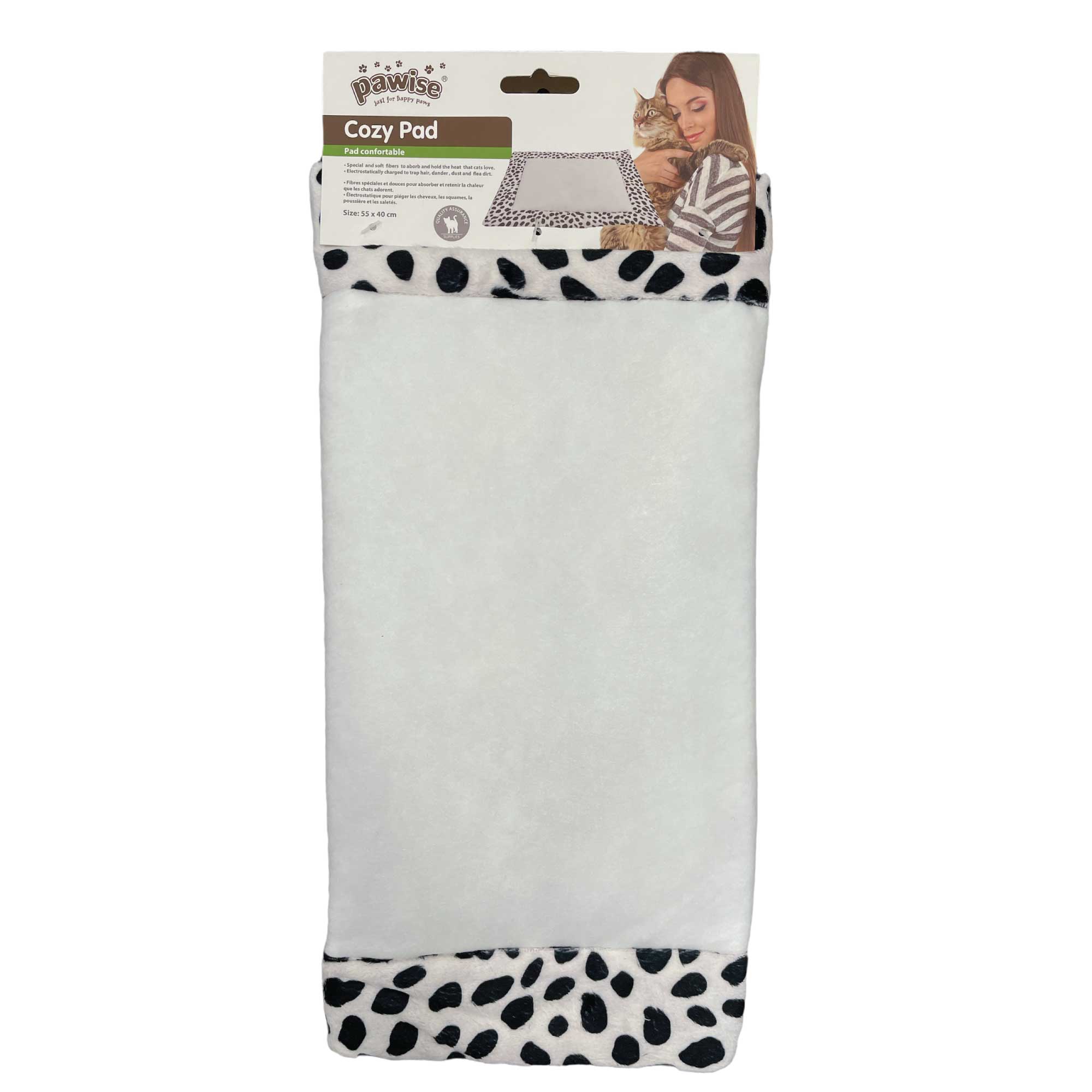 V238-SUPDZ-39616256016464-202505271505-00 Cat Cozy Pad Heating Mat Self Warming Bed Pet Cushion Anti Slip Base 55 x 40cm - Image 1