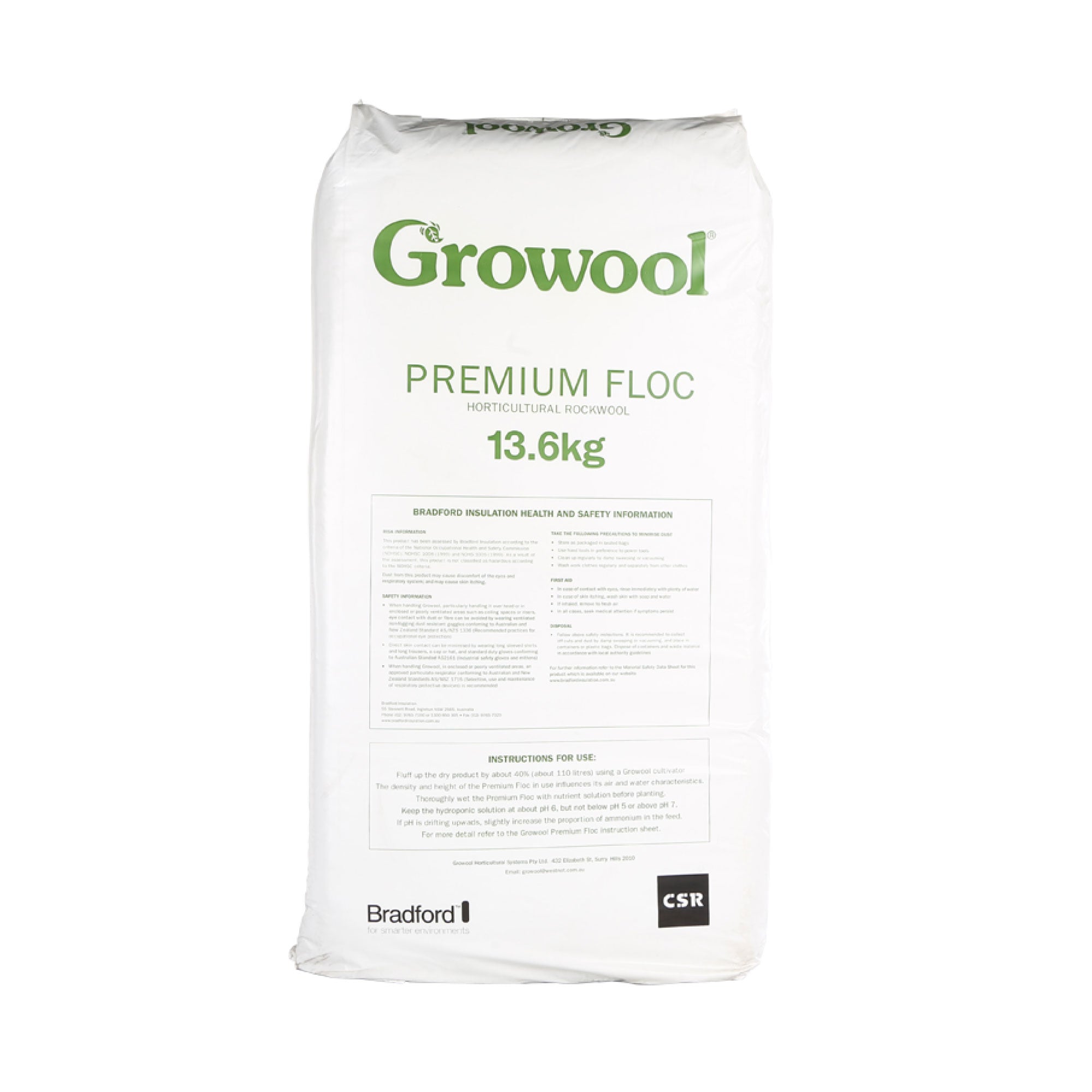 V238-SUPDZ-39775230558288-202506190345-00 13.6Kg Premium Floc - Rockwool Growing Medium Plant Fruit Flower Growool - Image 1