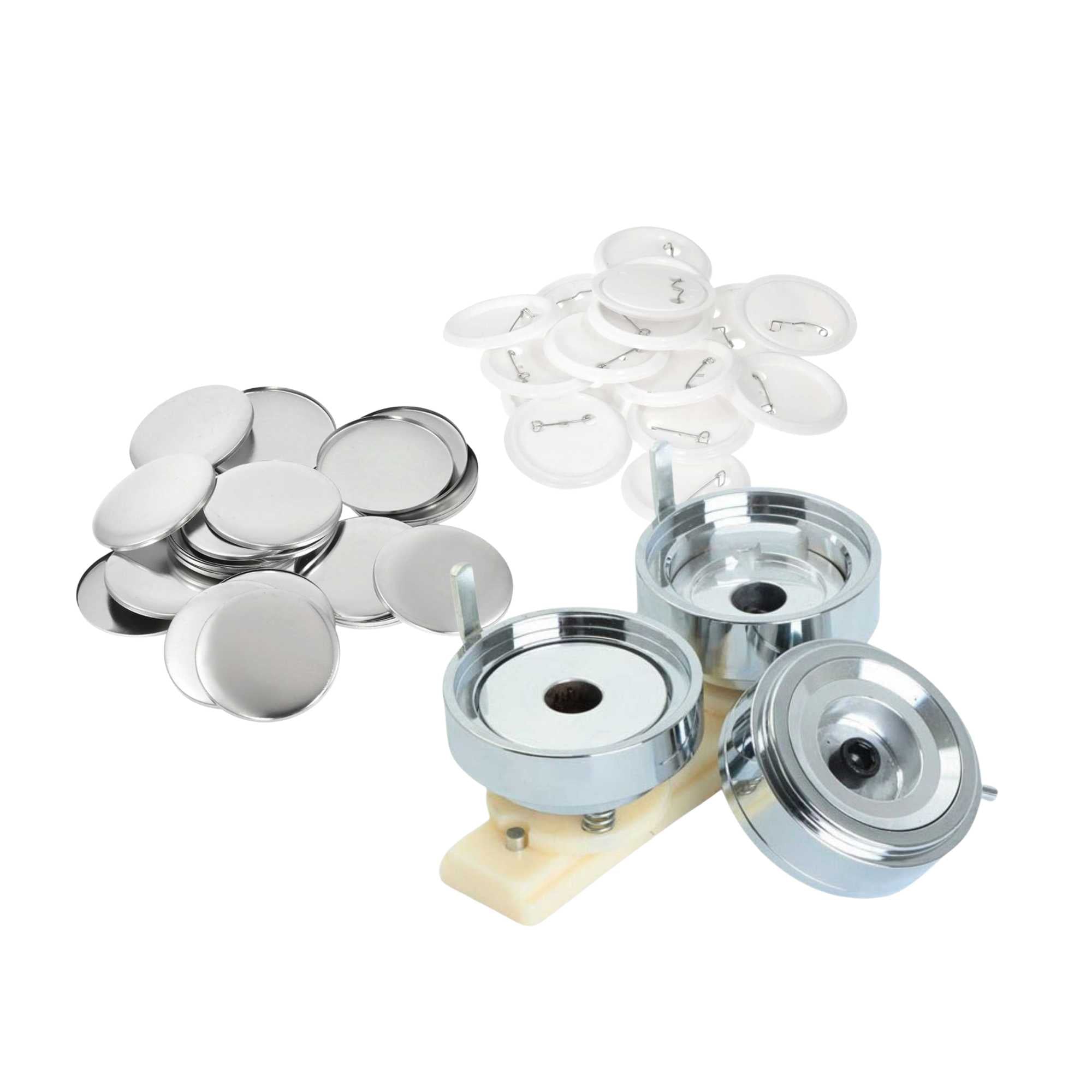 V238-SUPDZ-40040447311952-142512-00 Button Badge 32mm Mould + 500x 32mm Badges - Craft DIY Hobby - Image 1