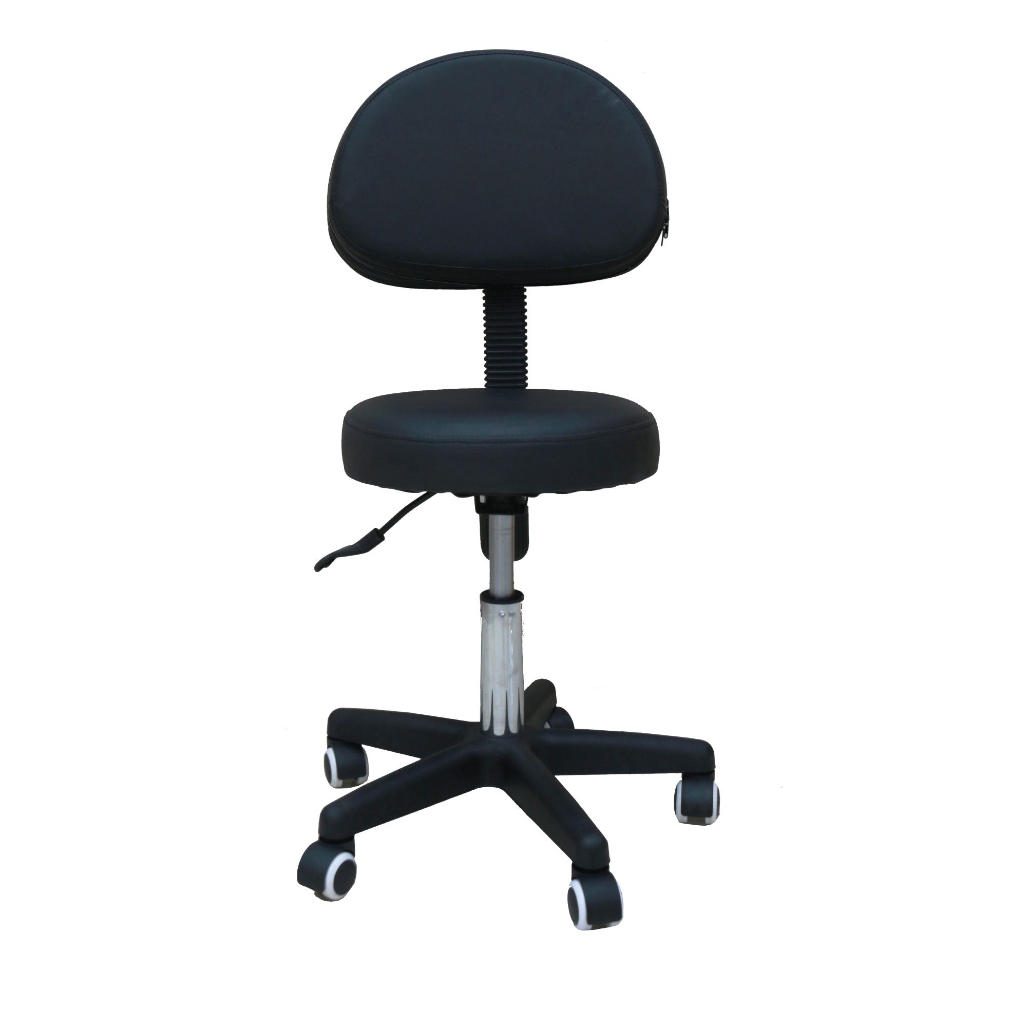 V238-SUPDZ-40082774720592-202507311318-00 Salon Stool - Adjustable Swivel Chair with Back - Pedicure Beauty Hairdressing - Image 1